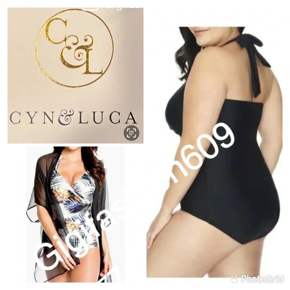 CYN & LUCA  One piece swimsuit Set - Picture 3 of 12
